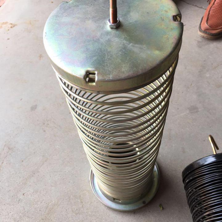 彈簧式除塵骨架