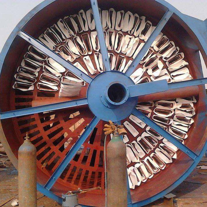 ZC-Ⅱ/Ⅲ型機(jī)械回轉(zhuǎn)反吹扁袋除塵器